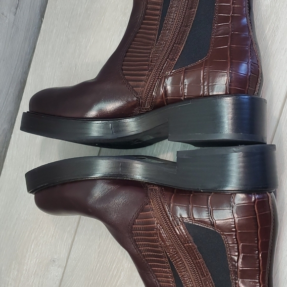 NEW Jeffrey Campbell Edmond High Top Western Womens Leather Booties shoes - Picture 10 of 16